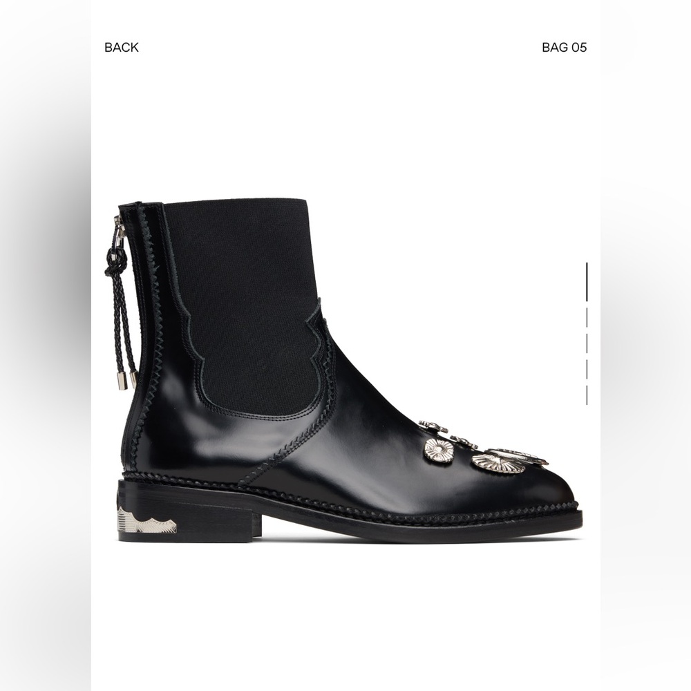 Toga black Polido boots - Picture 3 of 8